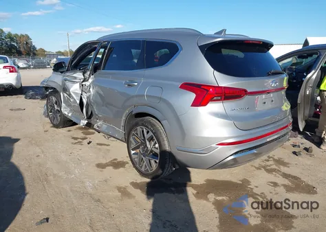 2022 Hyundai Santa Fe Calligraphy z USA, uszkodzony, nr VIN 5NMS54AL3NH394403